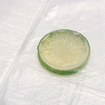 Couverture de poussière de canapé portable de chaise transparente avec logo vert et personnalisé