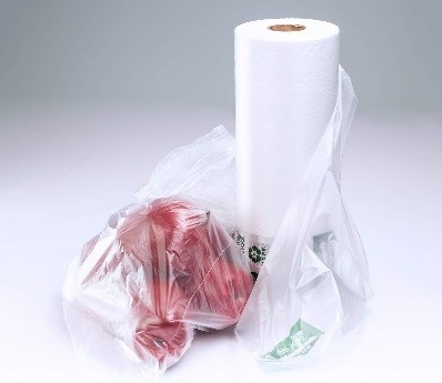 Produire des sacs à rouleaux en HDPE à haute densité pour l'impression du logo du client ou sur demande