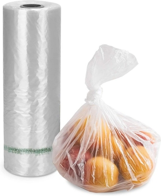 Produire des sacs à rouleaux en HDPE à haute densité pour l'impression du logo du client ou sur demande