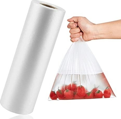 Produire des sacs à rouleaux en HDPE à haute densité pour l'impression du logo du client ou sur demande