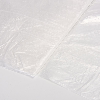 50,5-12,5 microns Épaisseur de couverture de poussière en plastique pour meubles jetables transparents