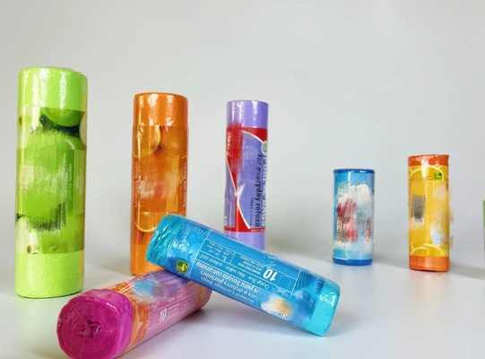 T-shirt écologique biodégradable, sac à main en plastique à 40% d'amidon de maïs