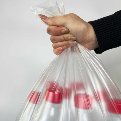 Supermarché Sacs à ordures en plastique de type rouleau pour ménage à bouche plate et point de rupture