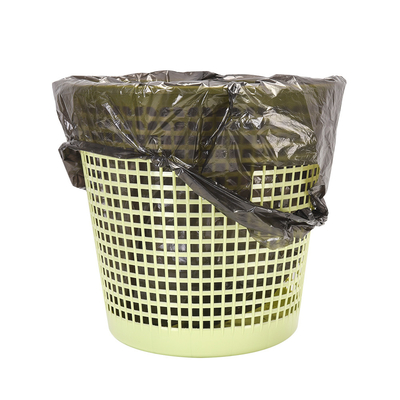 HDPE/LDPE/LLDPE Sacs à ordures portables jetables pratiques et simples