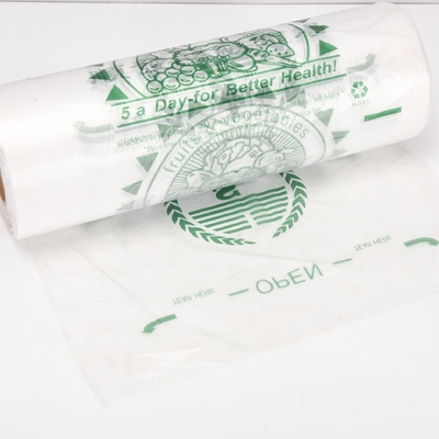 Sac d'emballage alimentaire transparent sur rouleau d'épaisseur 5-40 microns et options personnalisables