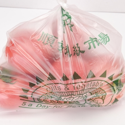 Sac d'emballage alimentaire transparent sur rouleau d'épaisseur 5-40 microns et options personnalisables