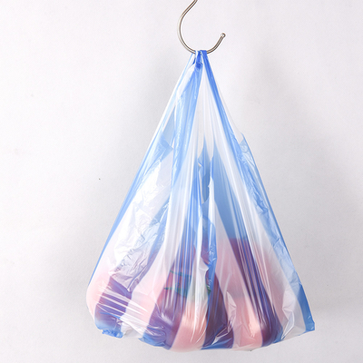 T-shirts en plastique en HDPE LDPE LLDPE sur mesure pour les besoins commerciaux