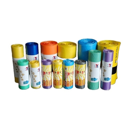 Structure du matériau HDPE/LDPE Sceau d'étoile Sac à ordures en plastique écologique et certifié