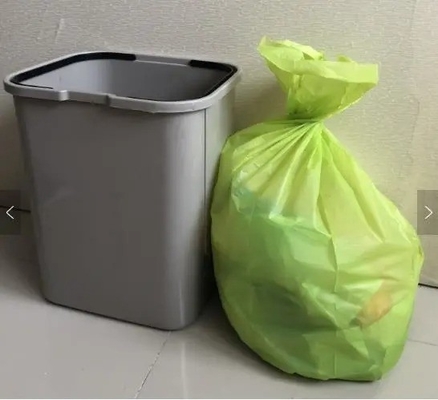 Sacs à ordures en plastique à base de fécule de maïs biodégradable à 100% pour les besoins quotidiens
