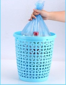 Sacs à ordures pour phoques d'étoiles de taille personnalisée de 13 gallons ou de toute autre taille HDPE/LDPE/LLDPE en noir