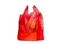 Impression du logo PET PETAL PE Sac en plastique personnalisé avec poignée flexiloop et impression personnalisée