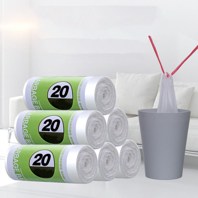 OEM accepté T-shirt en plastique biodégradable à base d'amidon de maïs compostable pour les déchets