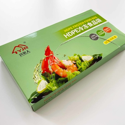 100% d'HDPE vierge Fruits végétaux Sac plat sur rouleau Épaisseur de 5 à 50 microns Emballage en vrac