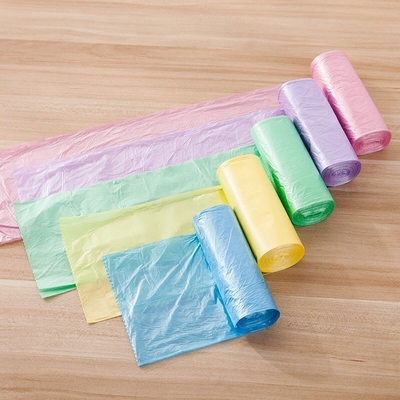 Sacs polyester biodégradables sur rouleau pour les supermarchés