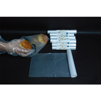 Emballage alimentaire en HDPE LDPE transparent Sac d'épicerie en plastique sur rouleau avec taille personnalisée