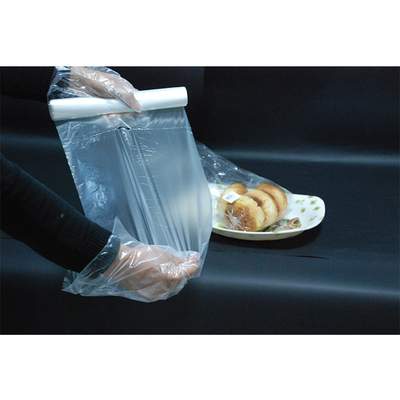 Emballage alimentaire en HDPE LDPE transparent Sac d'épicerie en plastique sur rouleau avec taille personnalisée