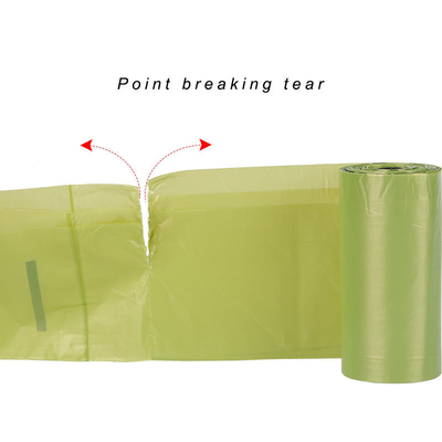 Déchets de déchets Biodégradables sacs en plastique compostable avec PBAT/PLA/matériau amidon