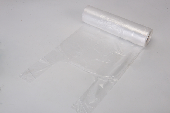 Certificat d'admissibilité du compost Sacs en rouleau en plastique HDPE biodégradables pour la protection de la fraîcheur