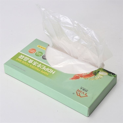 Package de protection de la fraîcheur transparent Sac en plastique sur rouleau pour les aliments secs dans le beige