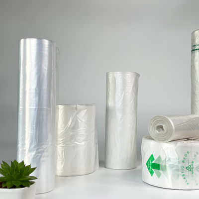 Sac en plastique épaissi pour ménage 5-100 microns Épaisseur gilet à quatre couleurs Tri des ordures