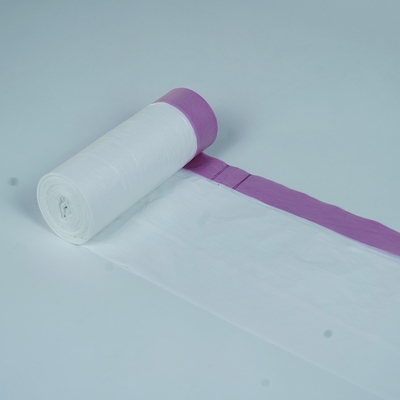 Sacs à cordes conçus pour les déchets HDPE Sacs en plastique pour déchets Emballage sur mesure