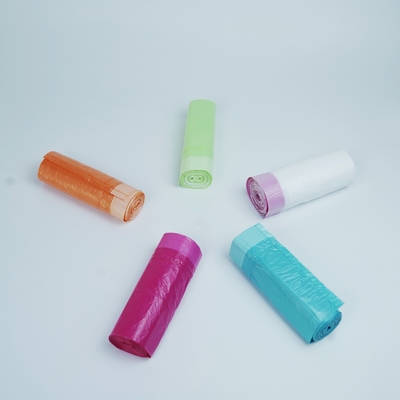 Sacs à cordes conçus pour les déchets HDPE Sacs en plastique pour déchets Emballage sur mesure