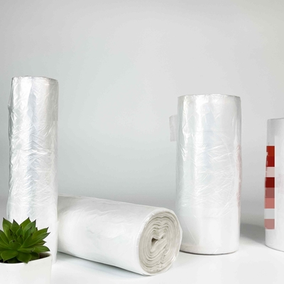 Sacs à ordures de type gilet pour produits ménagers HDPE/LDPE/LLDPE Sacs en plastique noir jetables