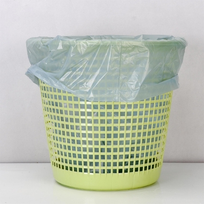 Sac à ordures en plastique noir à haute densité liner avec impression offset