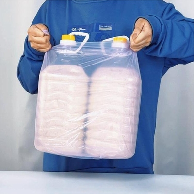 Sac à ordures en plastique noir à haute densité liner avec impression offset