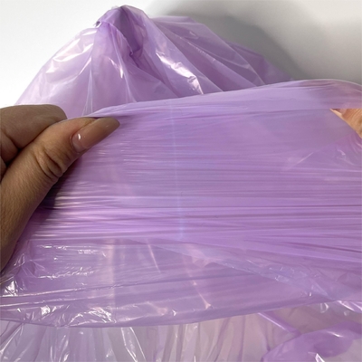 Sac à ordures en plastique noir à haute densité liner avec impression offset