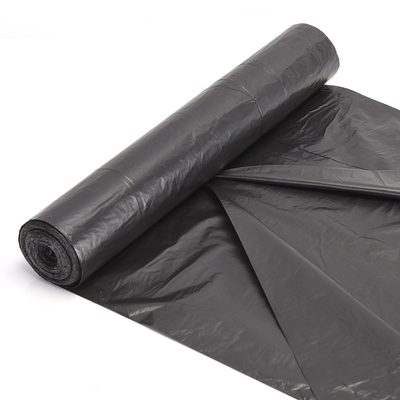 Sacs à ordures transparents en HDPE 120L avec corde de traction pour produits ménagers