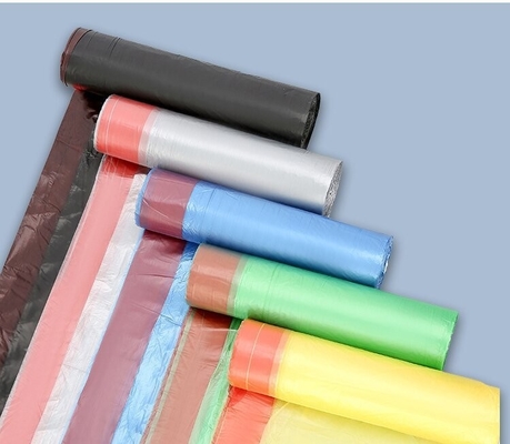Commande personnalisée acceptée 13 gallons HDPE/LDPE/LLDPE sac à ordures en plastique pour les besoins personnalisés