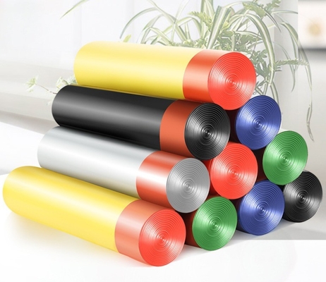 Commande personnalisée acceptée 13 gallons HDPE/LDPE/LLDPE sac à ordures en plastique pour les besoins personnalisés