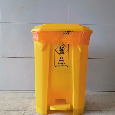 Sacs à sacs en HDPE/LDPE/LLDPE imprimés en offset pour déchets médicaux