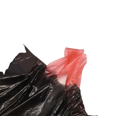 Sac à ordures en plastique noir recyclable en rouleau de 100 litres pour 55 gallons et impression offset