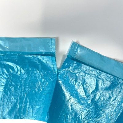 Impression offset claire 5 pièces ensemble de rouleaux sac à ordures en plastique