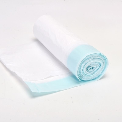 Fabrique des sacs à ordures noirs avec corde de traction HDPE/LDPE/LLDPE pour les déchets