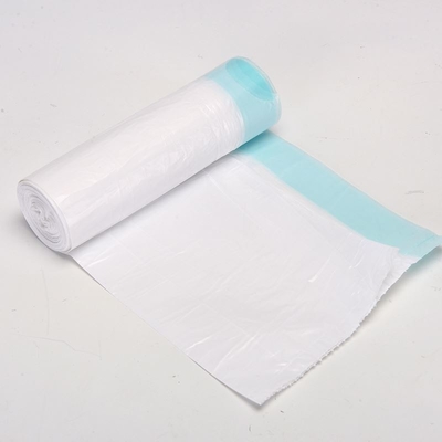 Fabrique des sacs à ordures noirs avec corde de traction HDPE/LDPE/LLDPE pour les déchets