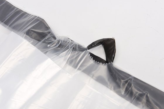 Sac à ordures à corde de traction écologique pour le ménage avec corde de traction à main