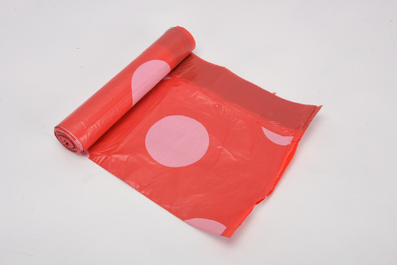Sacs à ordures en plastique imprimés sur mesure avec une épaisseur de 5 à 80 microns