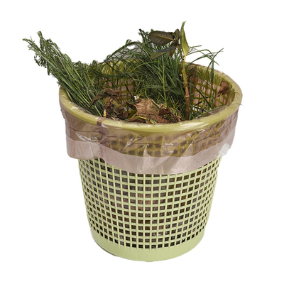 OK Compost Sacs à ordures à corde de traction PE homologués pour une gestion facile et écologique des déchets