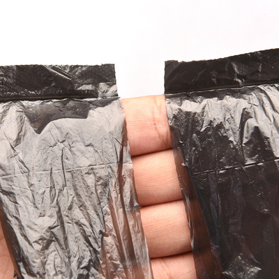 Cuisine personnalisée ménage PE pleine couleur/noir gros sacs à ordures avec sécurité