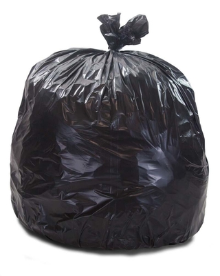 Produits ménagers Sac à ordures en plastique noir pour éliminer les déchets respectueux de l'environnement