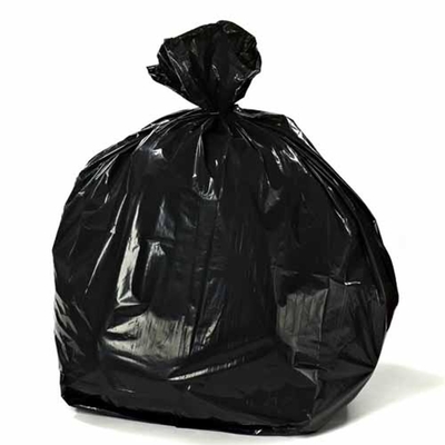 Produits ménagers Sac à ordures en plastique noir pour éliminer les déchets respectueux de l'environnement