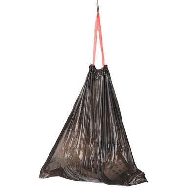 8-30L Sacs à ordures ménagers 100-200 Compteur Fermeture à corde à tirer Sacs en plastique