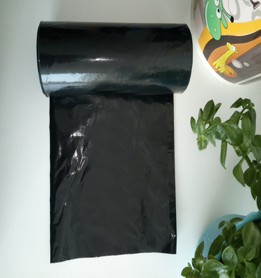 Commande personnalisée acceptée Sacs à ordures en plastique LDPE noir extra fort pour les déchets de construction