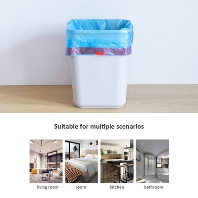 Sac à ordures à corde de 55 gallons Sac en plastique de 6 ml personnalisé pour faciliter la gestion des déchets