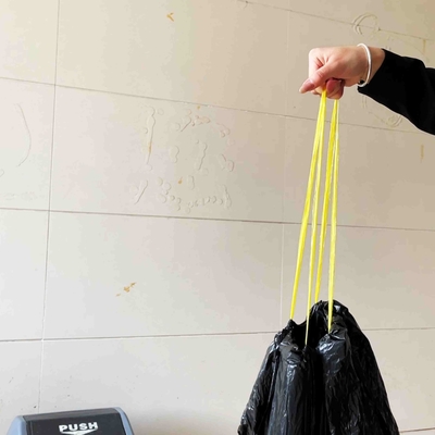 Gestion de surface en relief LDPE Black Star Seal Gros sacs à ordures pour votre entreprise