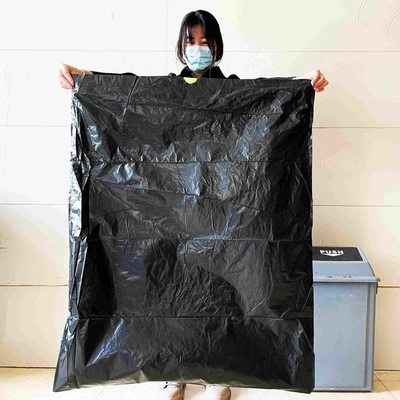 Gestion de surface en relief LDPE Black Star Seal Gros sacs à ordures pour votre entreprise
