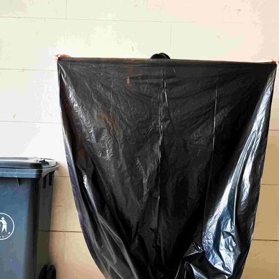 Gestion de surface en relief LDPE Black Star Seal Gros sacs à ordures pour votre entreprise